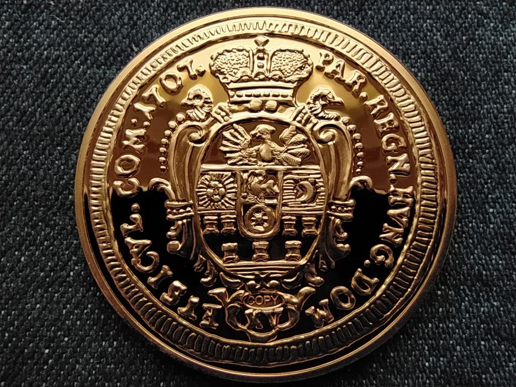 Erd&eacute;lyi fejedelems&eacute;g II. R&aacute;k&oacute;czi Ferenc 1 duk&aacute;t 1707