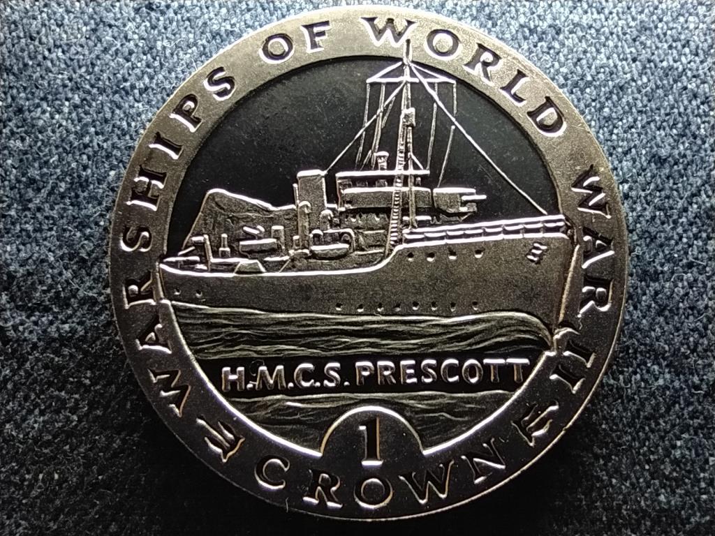 Gibralt&aacute;r H.M.C.S. Prescott 1 Korona
