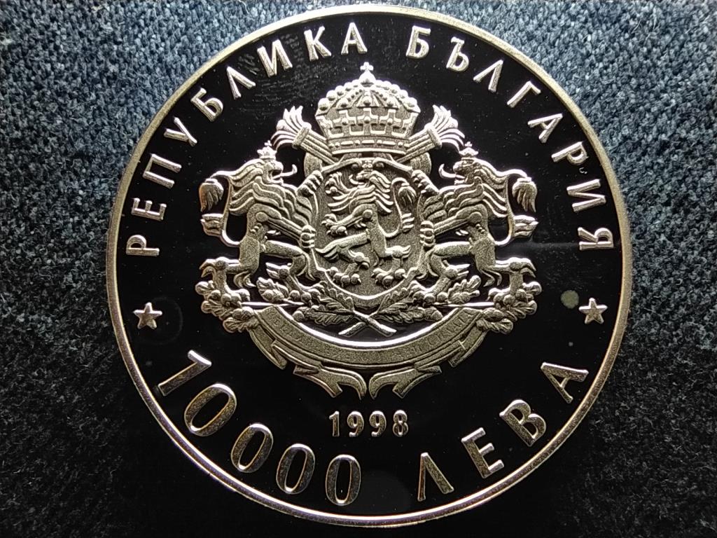 Bulg&aacute;ria Bulg&aacute;ria felszabad&iacute;t&aacute;s&aacute;nak 120. &eacute;vfordul&oacute;ja .925 ez&uuml;st 10000 Leva