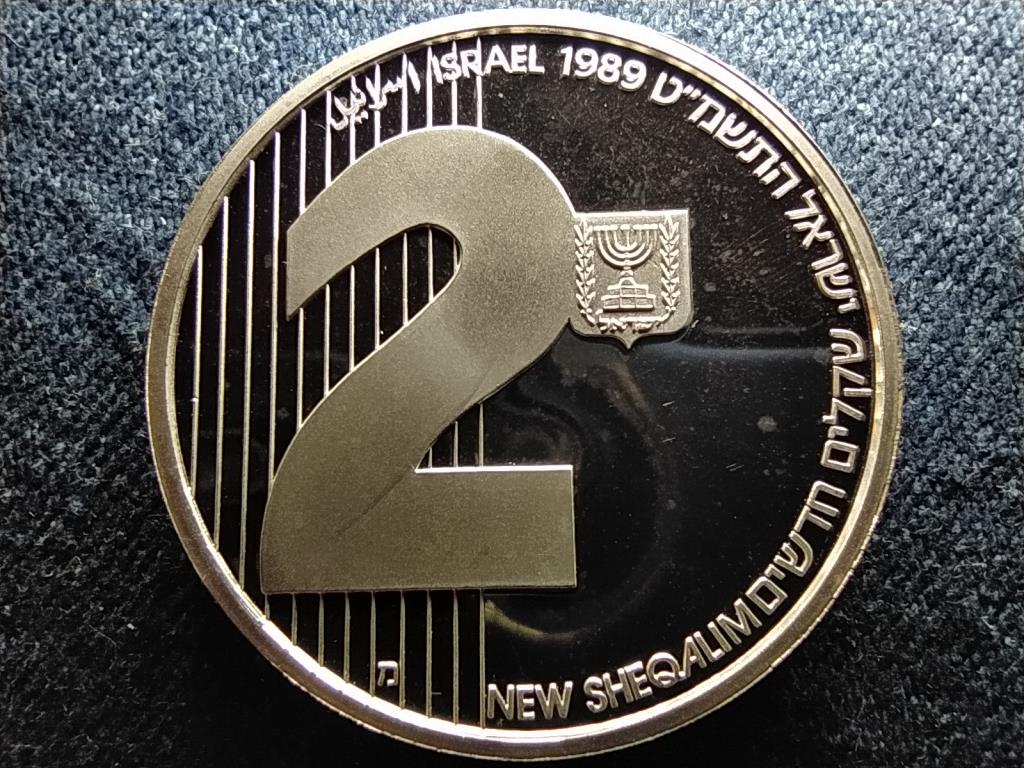 Izrael Az &Iacute;g&eacute;ret F&ouml;ldje .850 ez&uuml;st 2 &Uacute;j Sheqalim