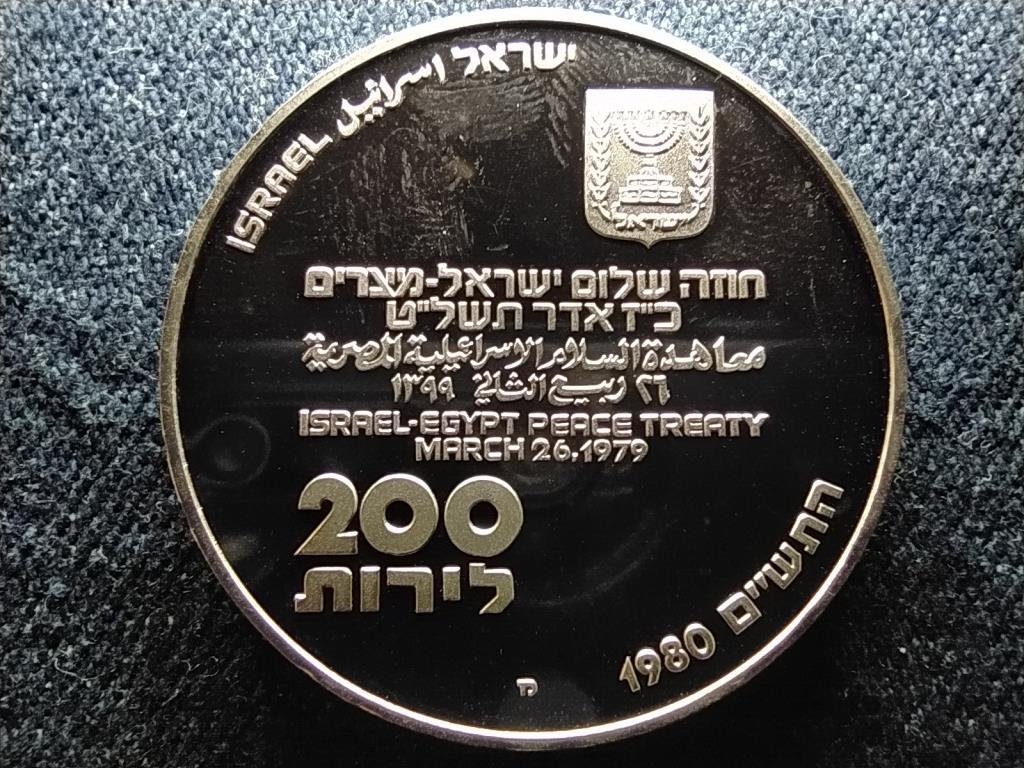 Izrael Izrael-Egyiptom b&eacute;keszerződ&eacute;s .900 ez&uuml;st 200 l&iacute;ra