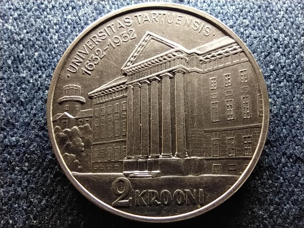 &Eacute;sztorsz&aacute;g H&aacute;romsz&aacute;z &eacute;ves a Tartui Egyetem .500 ez&uuml;st 2 korona