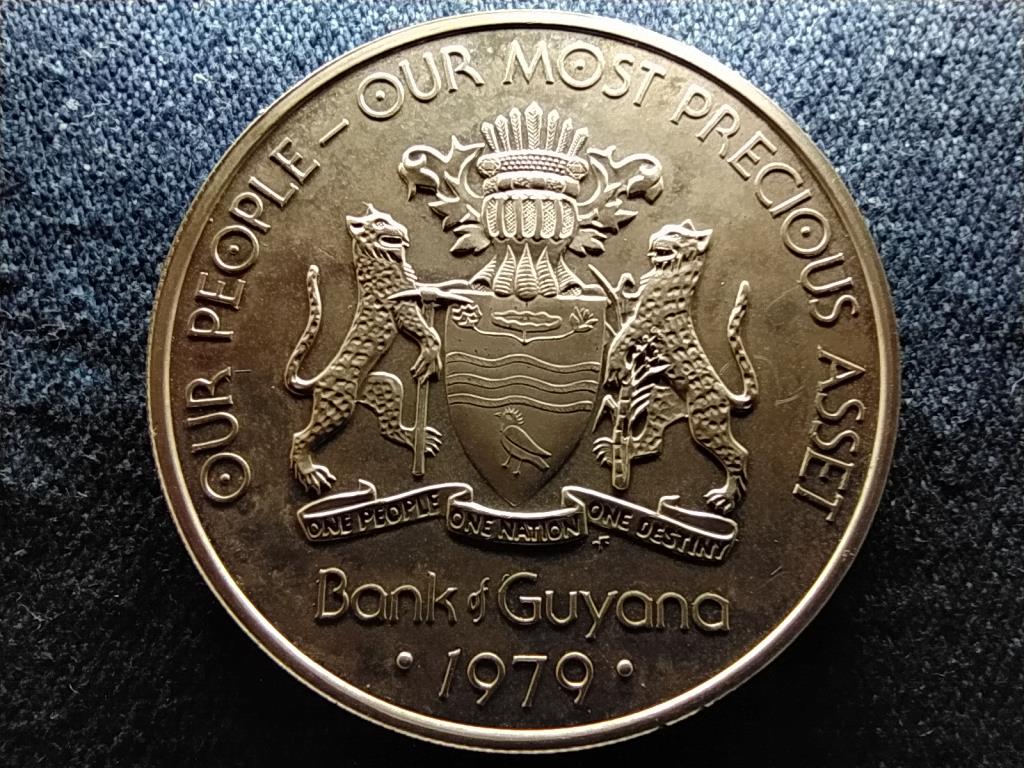 Guyana A f&uuml;ggetlens&eacute;g 10. &eacute;vfordul&oacute;ja 5 doll&aacute;r