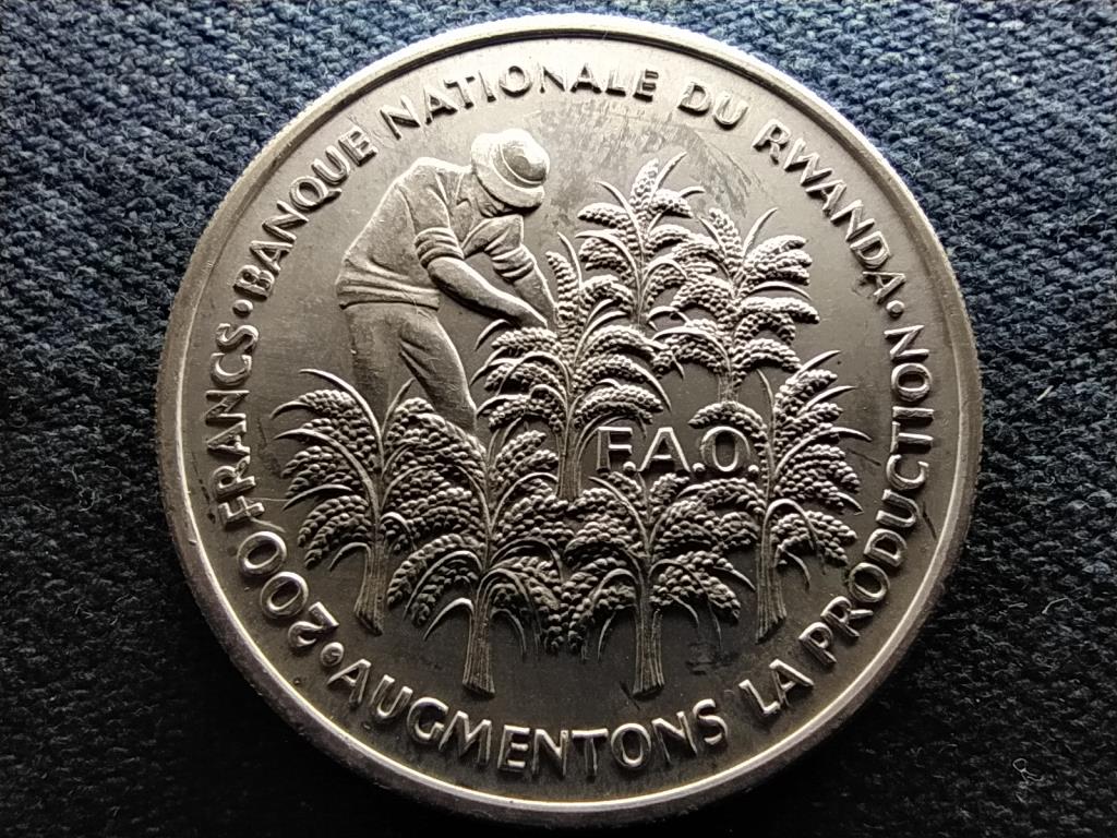 Ruanda FAO .800 ez&uuml;st 200 frank