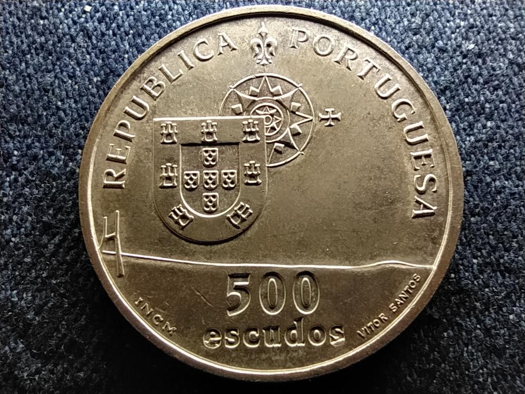 Portug&aacute;lia Vasco da Gama H&iacute;d .500 ez&uuml;st 500 Escudo