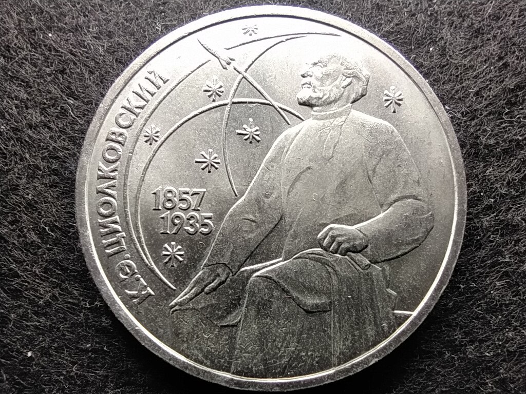 Szovjetuni&oacute; Konstantin Tsiolkovsky 1 Rubel