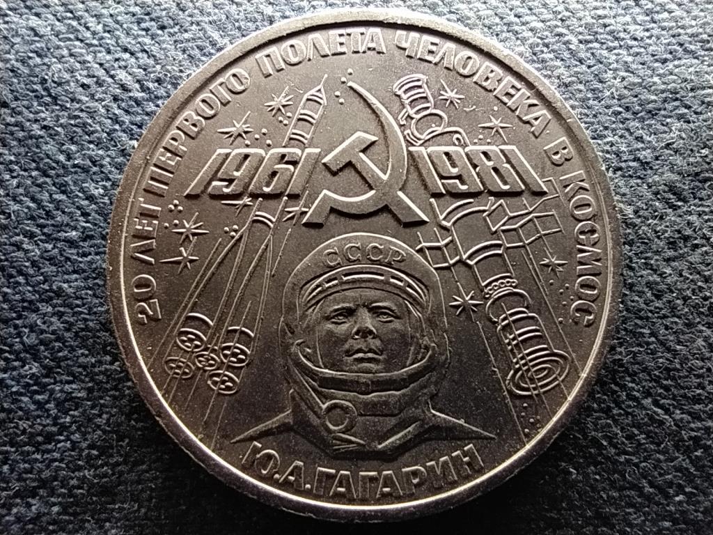 Szovjetuni&oacute; Gagarin űrrep&uuml;l&eacute;se 1 Rubel
