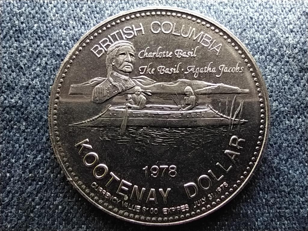 Kanada Kootenay Doll&aacute;r - Isadore Doll&aacute;r sz&uuml;ks&eacute;gp&eacute;nz