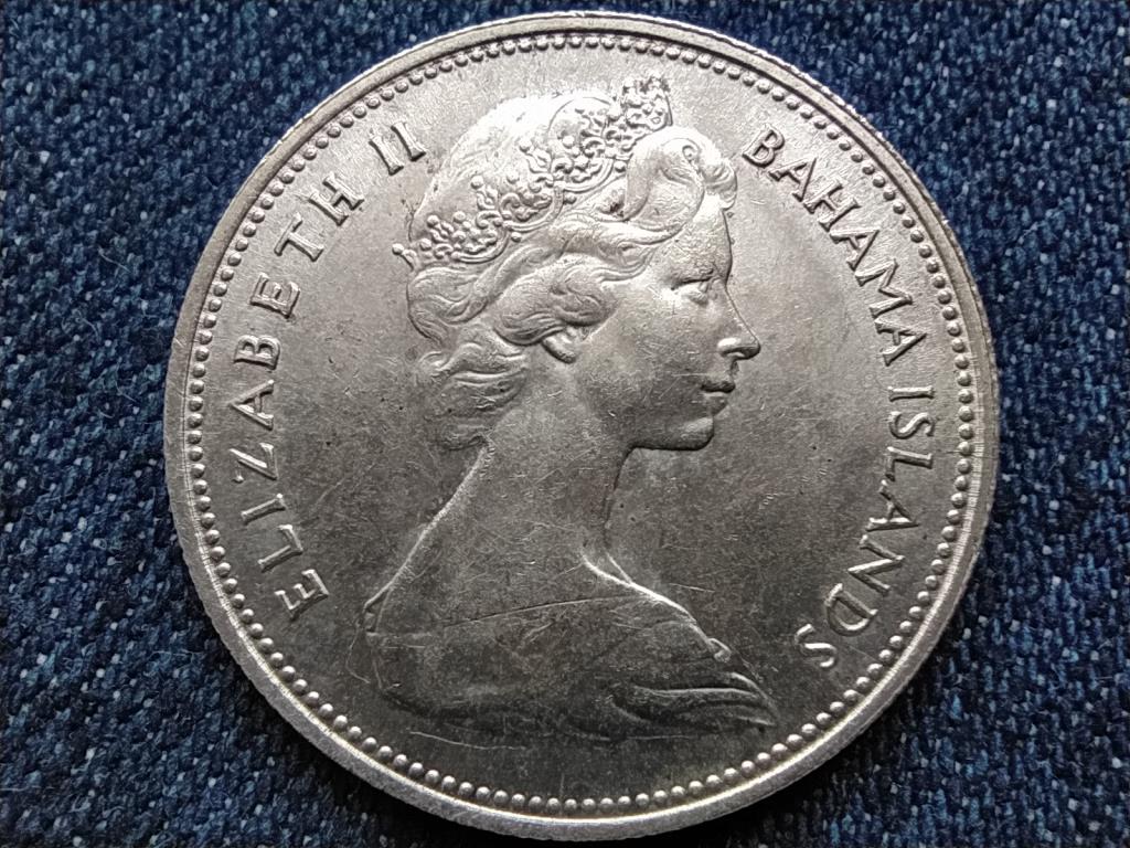 Bahama-szigetek II. Erzs&eacute;bet (1952-2022) .800 ez&uuml;st 50 Cent