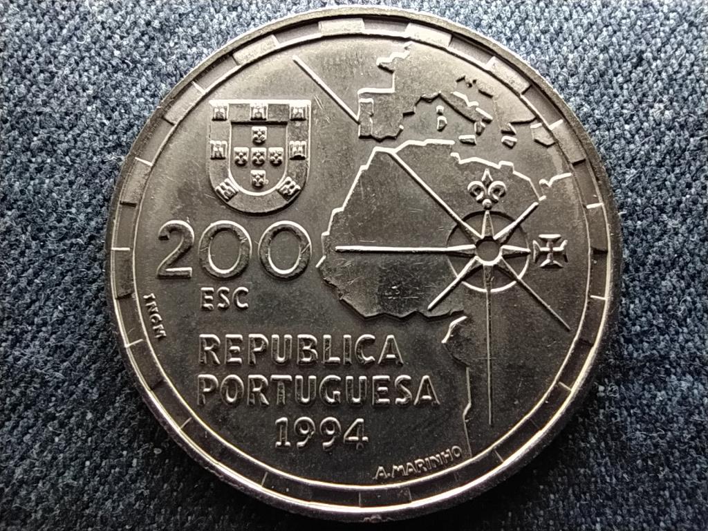 Portug&aacute;lia Felfedez&eacute;sek - Partilha do Mundo 200 Escudo