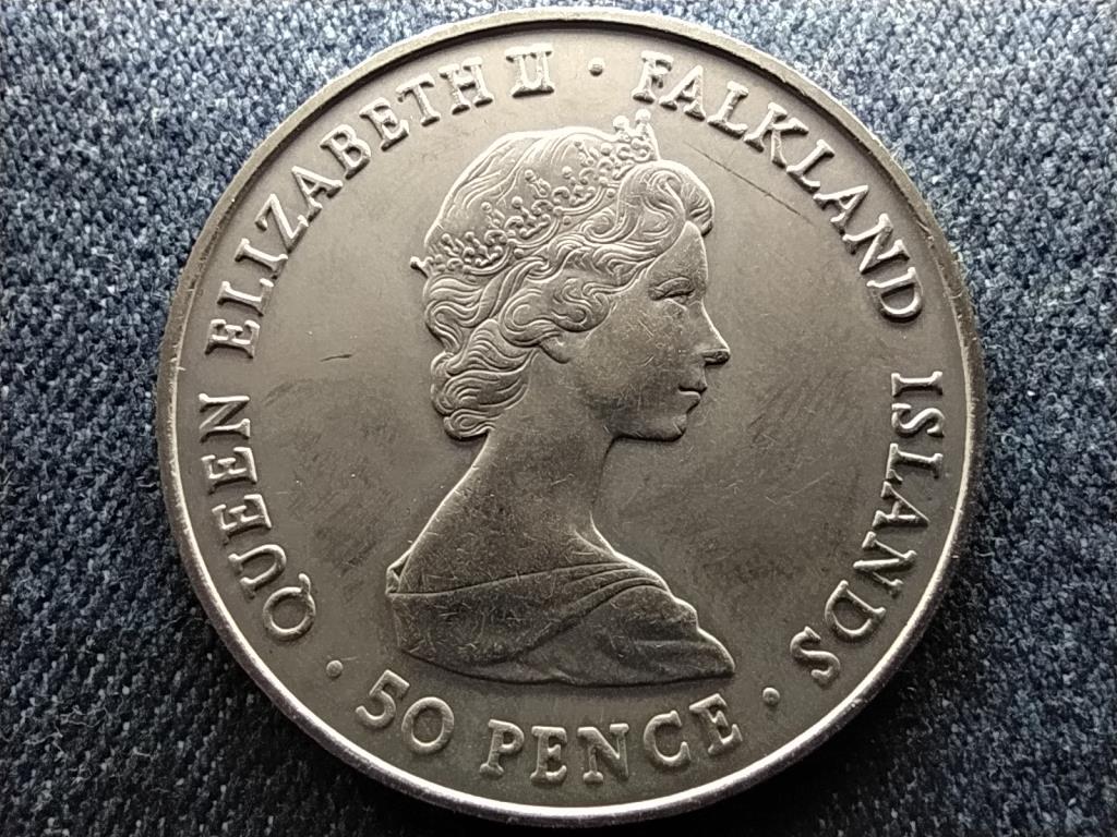 Falkland-szigetek Falkland felszabad&iacute;t&aacute;sa 50 Penny