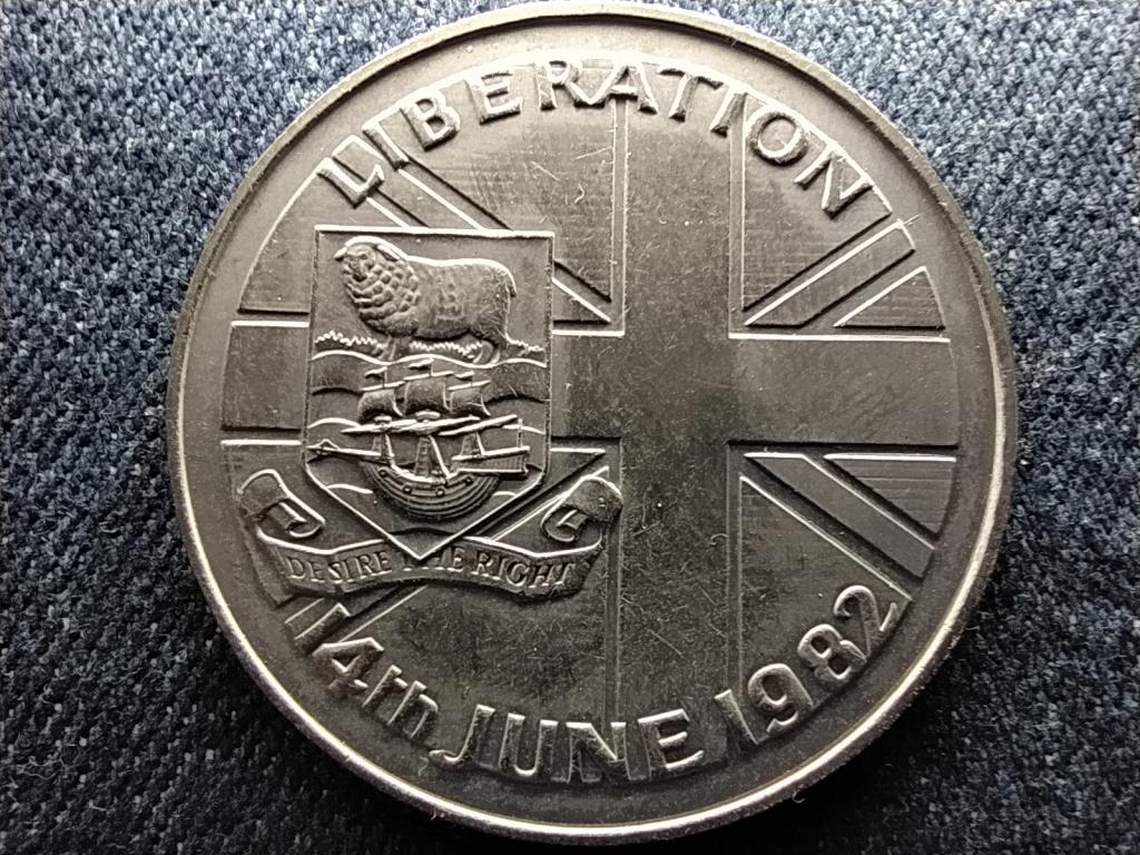Falkland-szigetek Falkland felszabad&iacute;t&aacute;sa 50 Penny