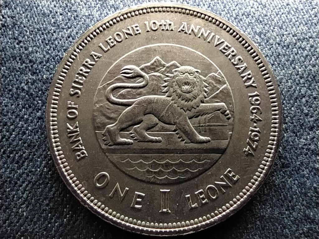 Sierra Leone Bank &eacute;vfordul&oacute;ja 1 leone