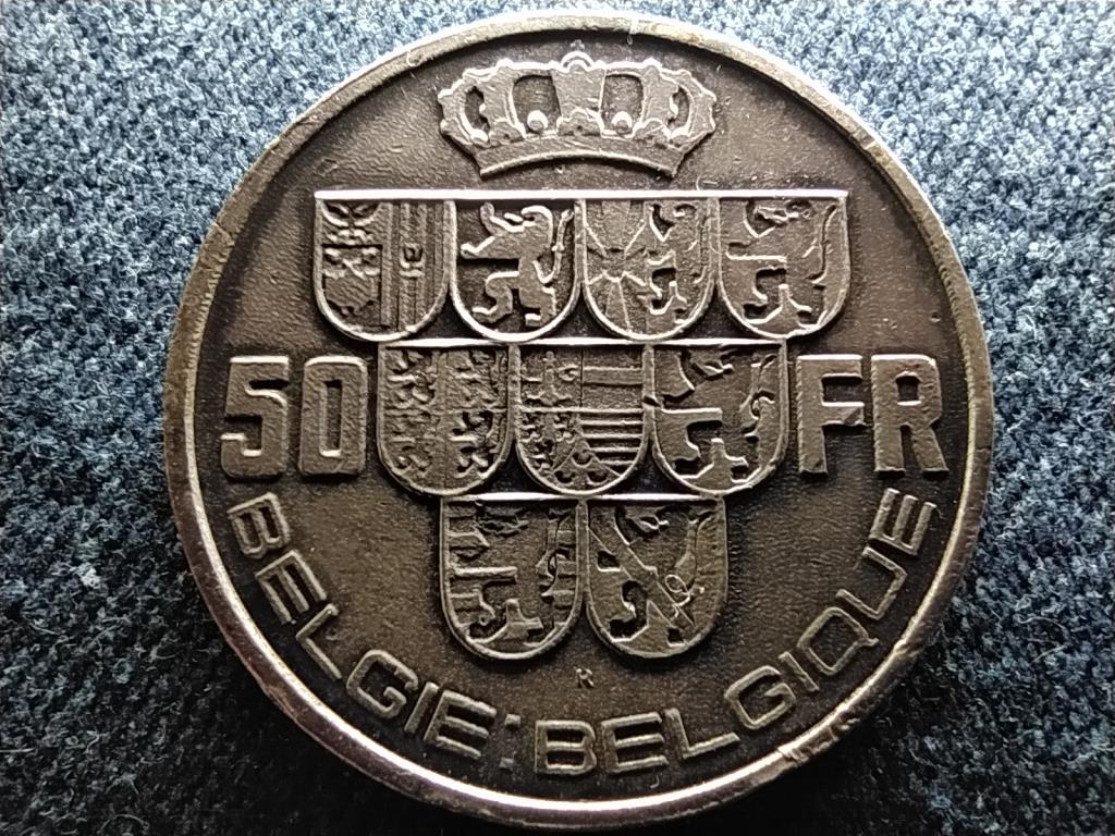 Belgium III. Lip&oacute;t (1934-1951) .835 ez&uuml;st 50 Frank