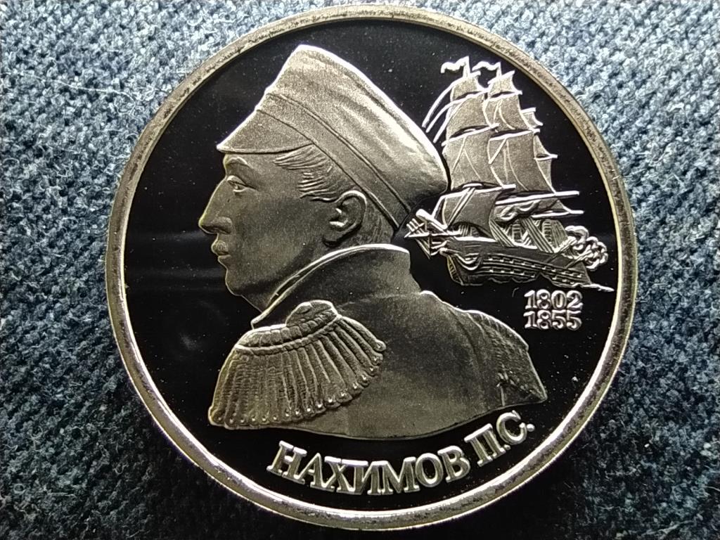 Oroszorsz&aacute;g Haditenger&eacute;szeti parancsnok P.S. Nakhimov 1 Rubel