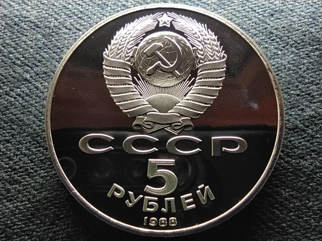 Szovjetuni&oacute; Novgorod-eml&eacute;kmű 5 Rubel