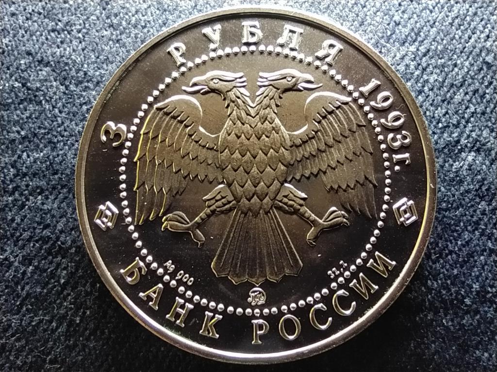 Oroszorsz&aacute;g Orosz balett .900 ez&uuml;st 3 Rubel