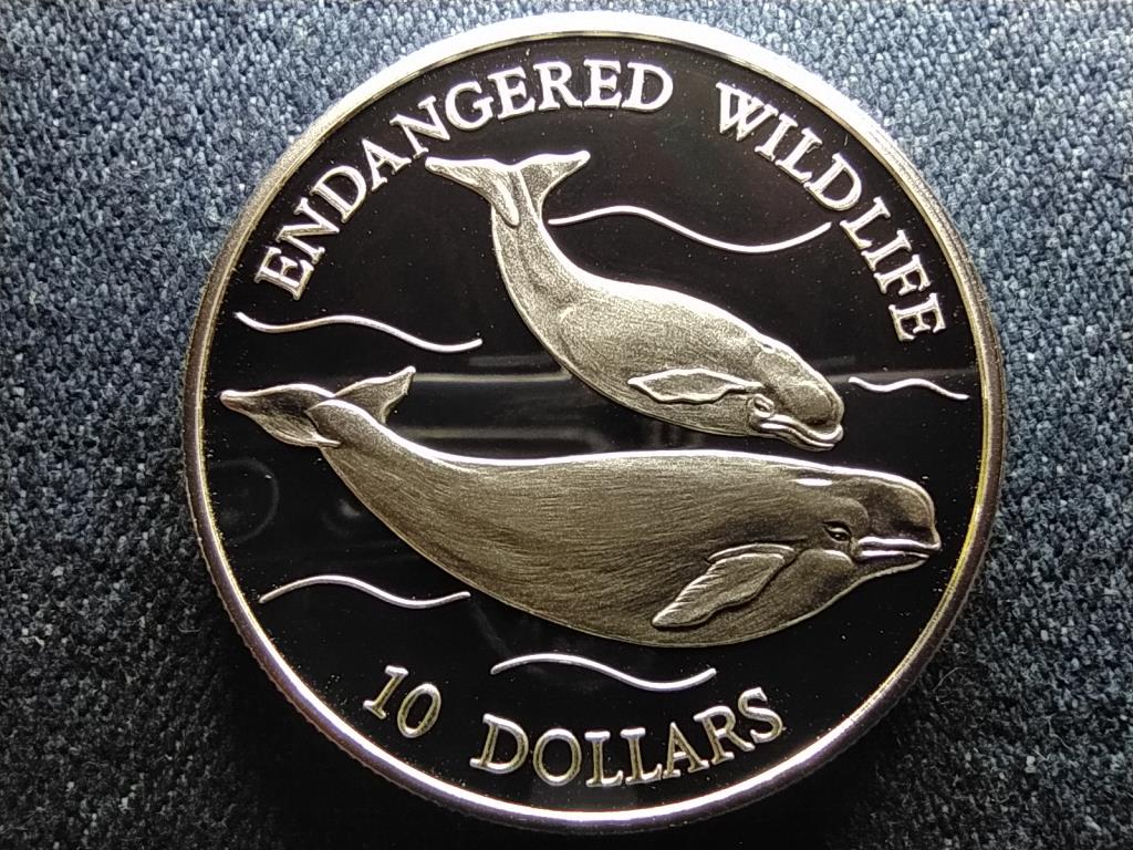 Niue B&aacute;ln&aacute;k .925 ez&uuml;st 10 Doll&aacute;r
