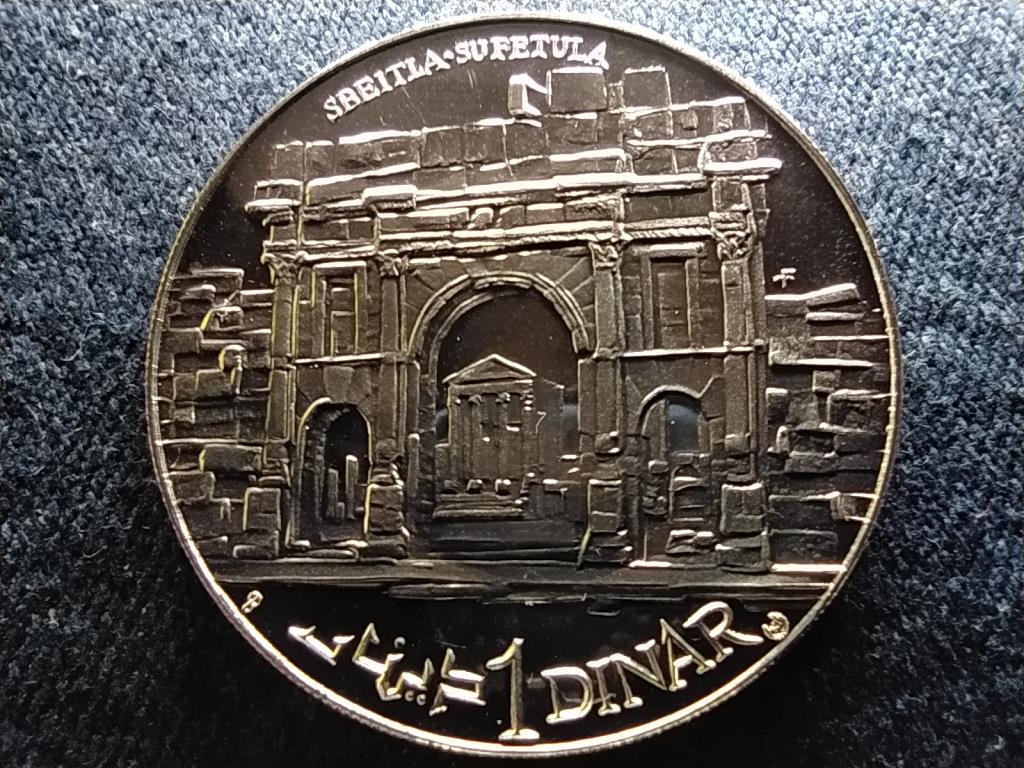 Tun&eacute;zia Sufetula .925 ez&uuml;st 1 D&iacute;n&aacute;r