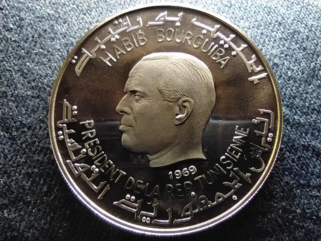 Tun&eacute;zia Hannibal .925 ez&uuml;st 1 D&iacute;n&aacute;r