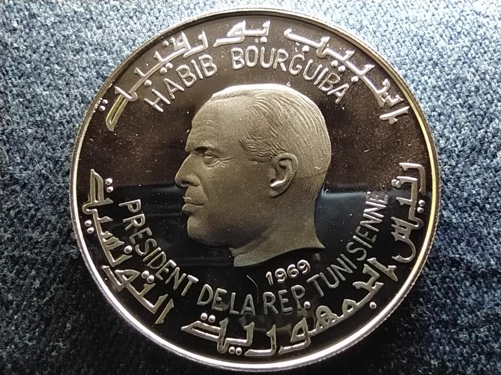 Tun&eacute;zia Masinissa .925 ez&uuml;st 1 D&iacute;n&aacute;r