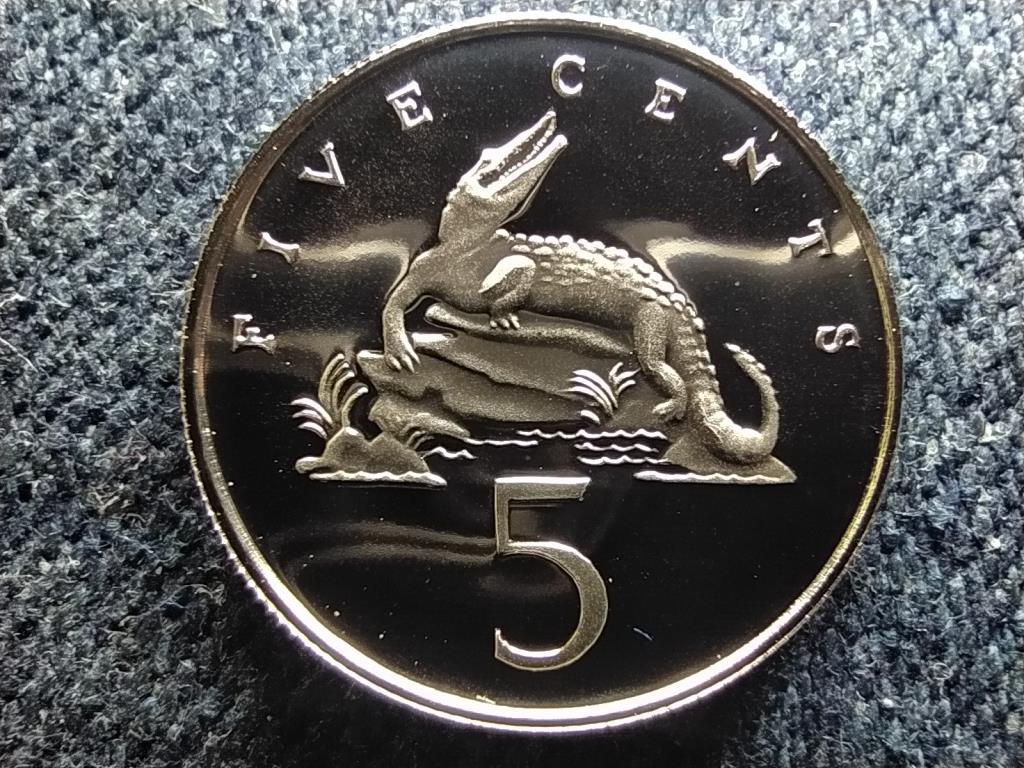 Jamaica II. Erzs&eacute;bet (1952-) 5 cent