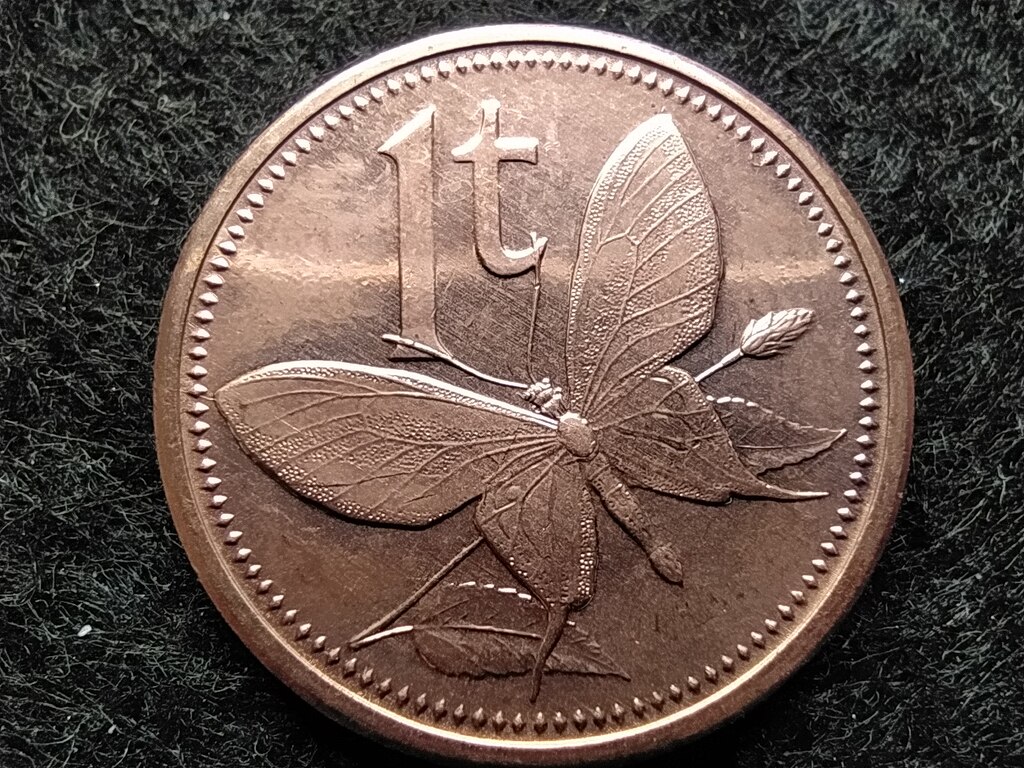 P&aacute;pua &Uacute;j-Guinea II. Erzs&eacute;bet (1975 - ) 1 toea