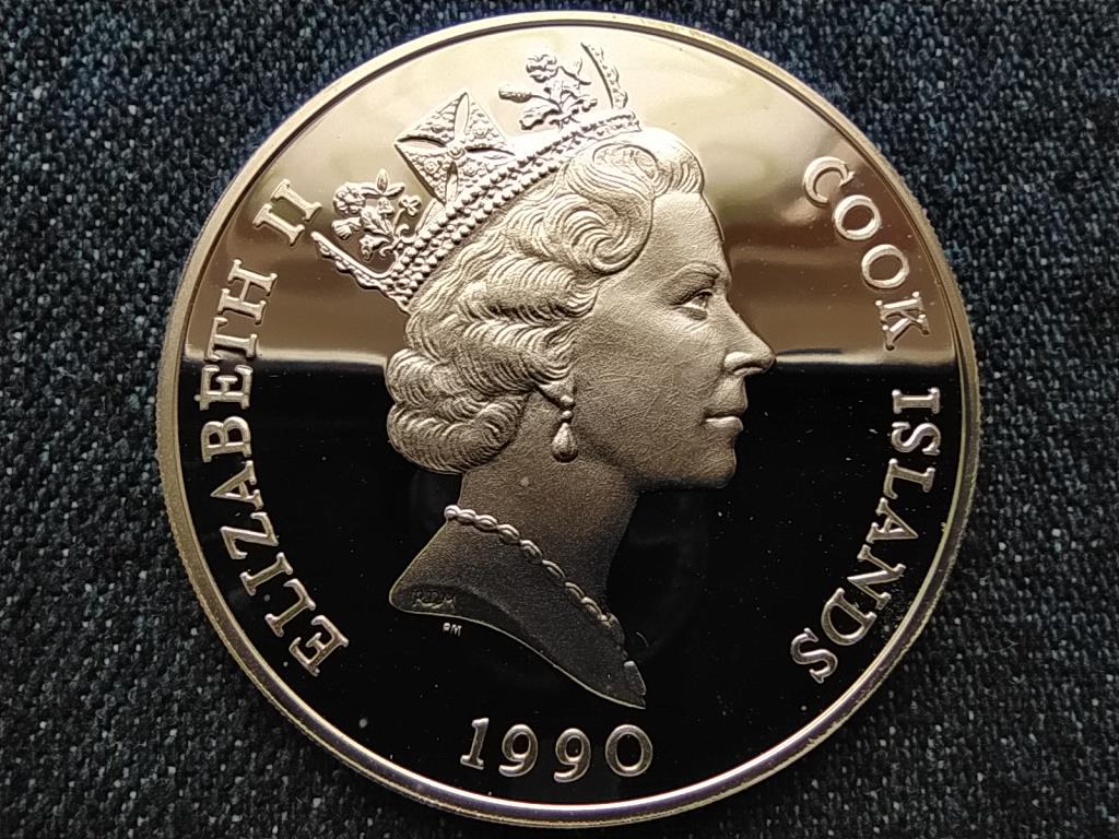 Cook-szigetek Hi&uacute;z .925 ez&uuml;st 50 Doll&aacute;r