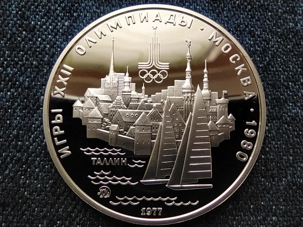 Szovjetuni&oacute; 1980-as ny&aacute;ri olimpia, Moszkva, Tallin .900 ez&uuml;st 5 Rubel