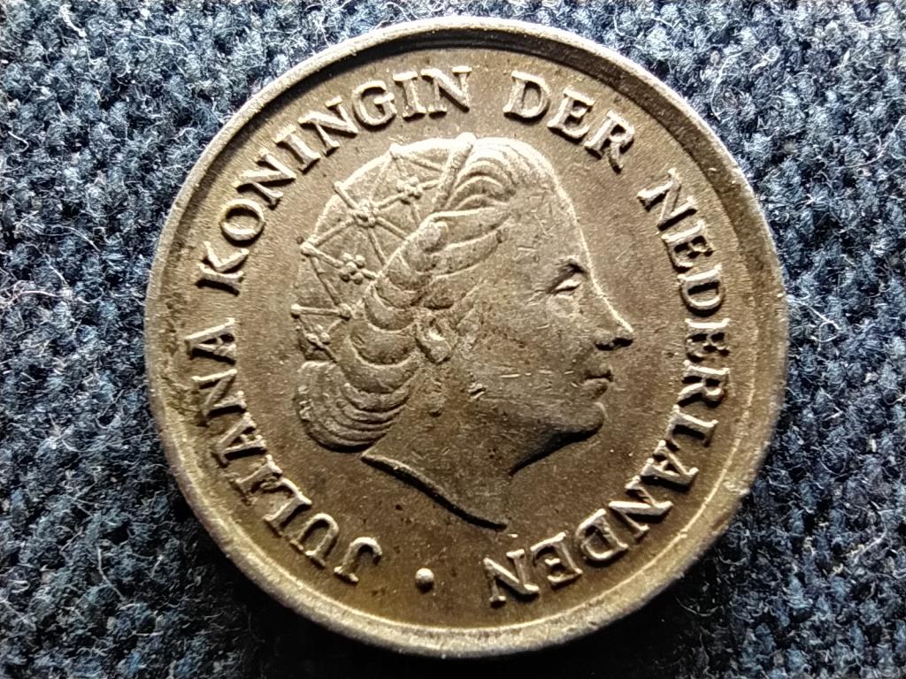 Holland Antill&aacute;k J&uacute;lia (1948-1980) .640 ez&uuml;st 1/10 gulden