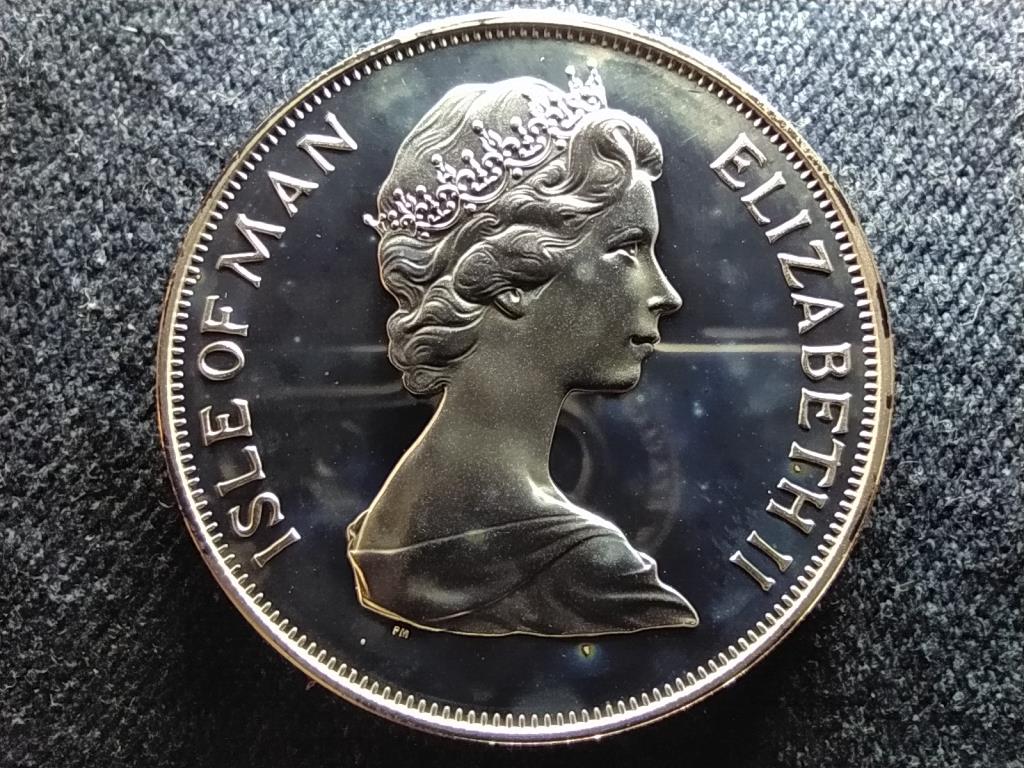 Man-sziget Ez&uuml;st jubileum .925 ez&uuml;st 1 Korona