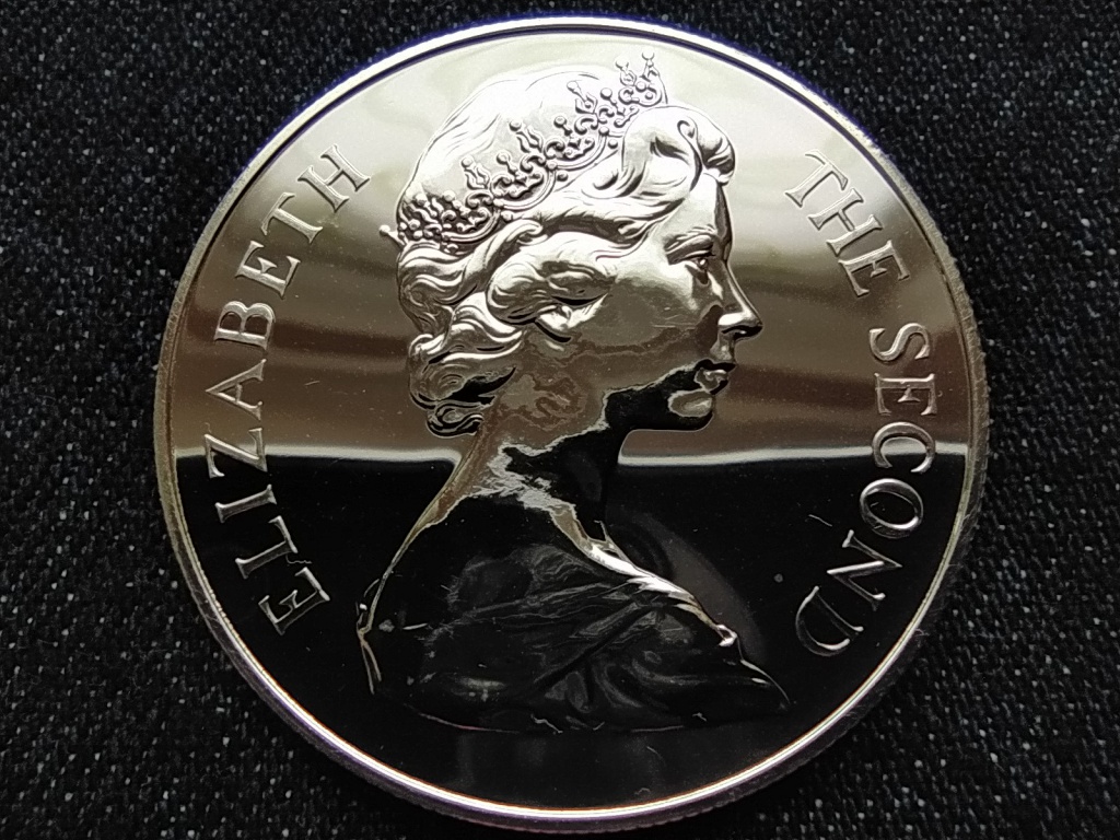 Szent Ilona A vissza&aacute;ll&iacute;tott brit uralom 300. &eacute;vfordul&oacute;ja .925 ez&uuml;st 25 penny