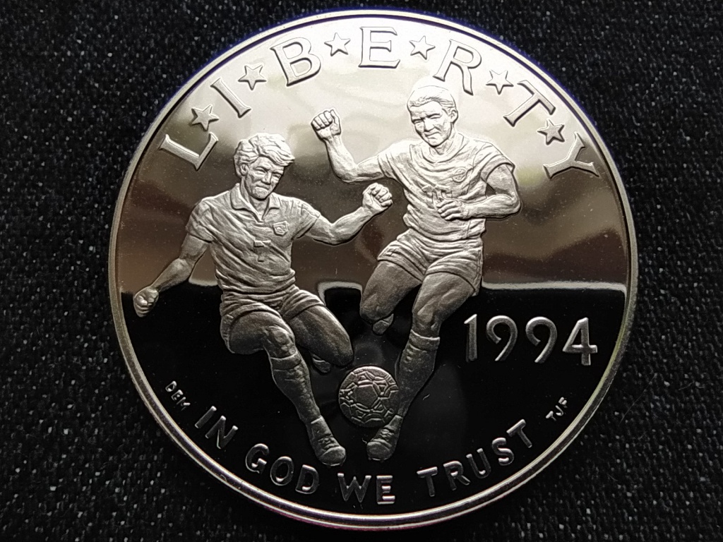 USA 1994-es labdar&uacute;g&oacute;-vil&aacute;gbajnoks&aacute;g .900 ez&uuml;st 1 Doll&aacute;r