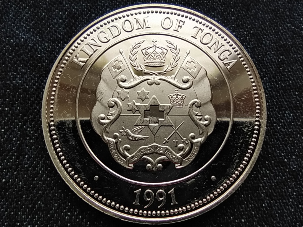 Tonga Olimpiai sorozat Műugr&oacute; .925 ez&uuml;st 1 paanga