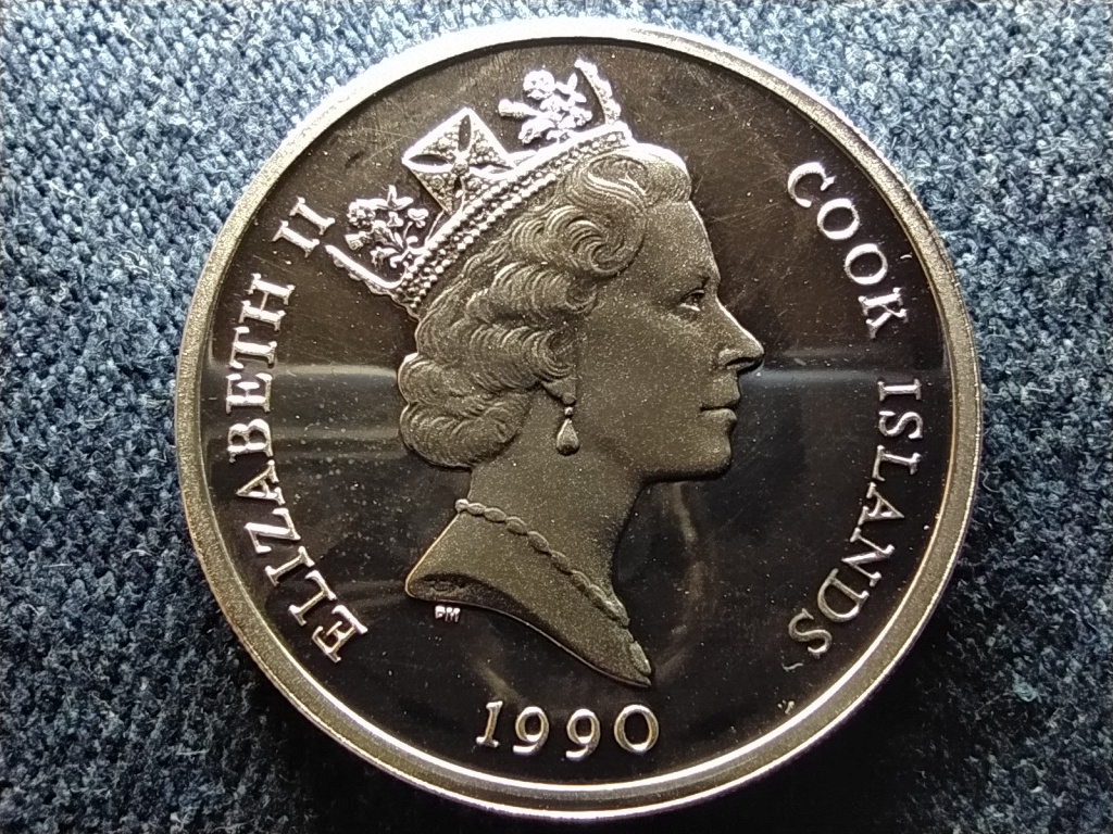 Cook-szigetek Tigris .925 ez&uuml;st 10 Doll&aacute;r