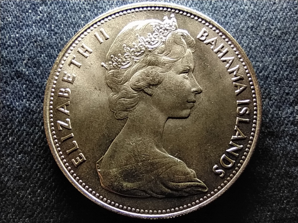 Bahama-szigetek II. Erzs&eacute;bet (1952-2022) .925 ez&uuml;st 5 Doll&aacute;r