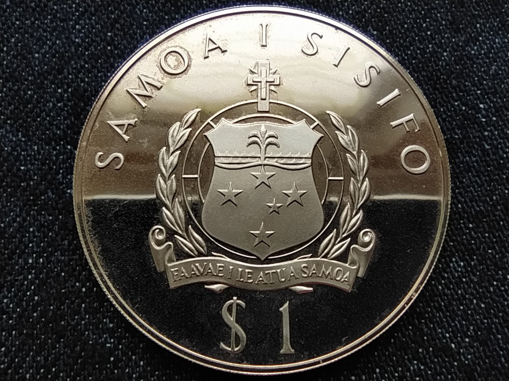 Szamoa Ez&uuml;st jubileum .925 ez&uuml;st 1 Tala