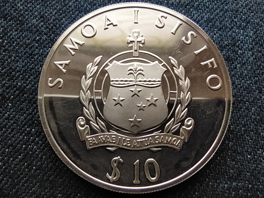 Szamoa 1996. &eacute;vi ny&aacute;ri olimpia, Atlanta .925 ez&uuml;st 10 Doll&aacute;r