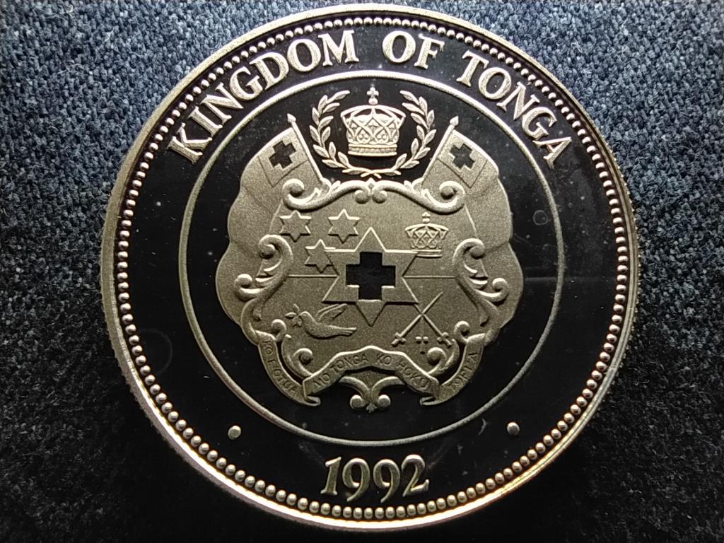 Tonga 1996-os olimpiai j&aacute;t&eacute;kok Vitorl&aacute;z&aacute;s .925 ez&uuml;st 1 paanga