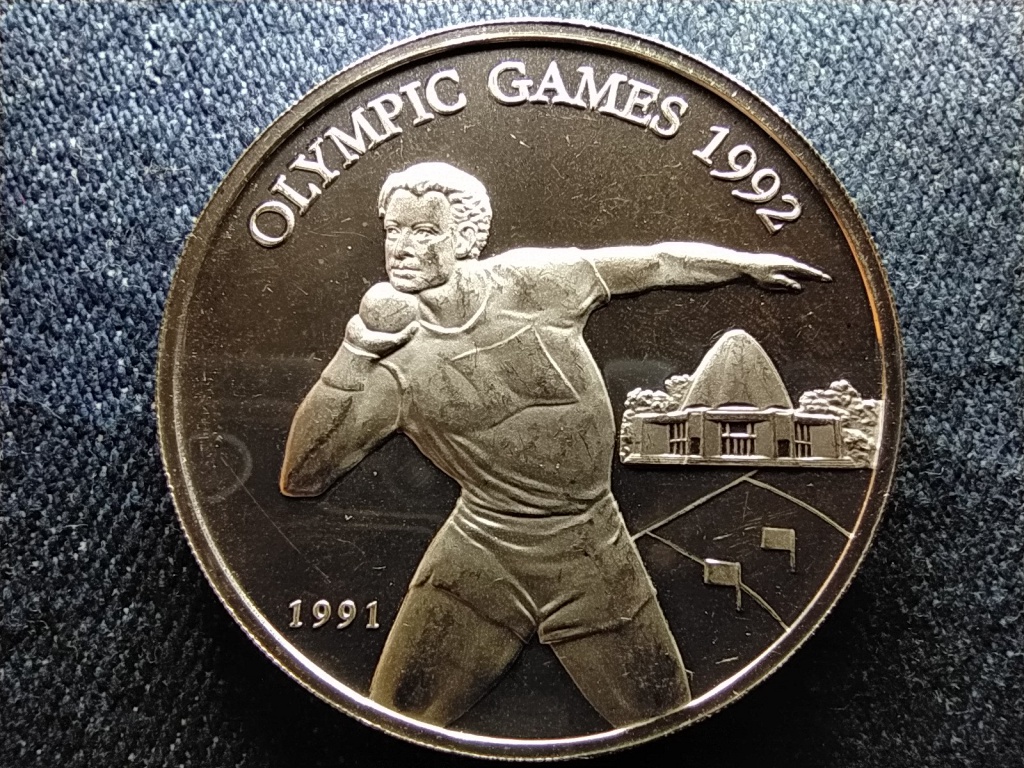 Szamoa 1992. &eacute;vi ny&aacute;ri olimpia, Barcelona S&uacute;lyl&ouml;kő .925 ez&uuml;st 10 Tala