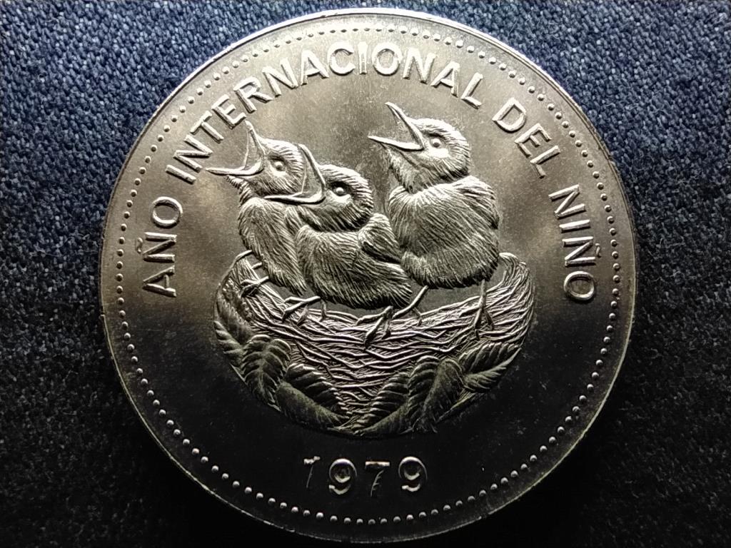 Costa Rica Gyermekek Nemzetk&ouml;zi &Eacute;ve .925 ez&uuml;st 100 Col&oacute;n