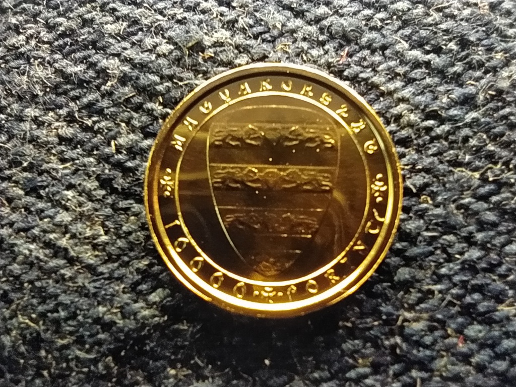 II. Andr&aacute;s Aranybull&aacute;ja .999 arany 10000 Forint 0,5g