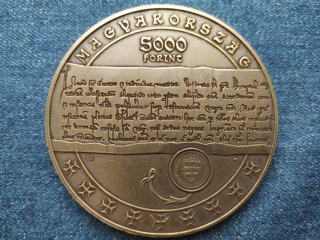 II. Andr&aacute;s Aranybull&aacute;ja 5000 Forint