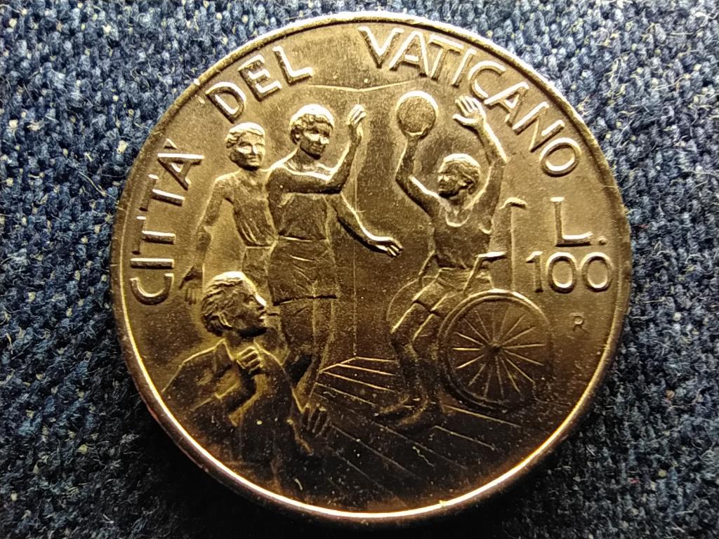 Vatik&aacute;n II. J&aacute;nos P&aacute;l 100 l&iacute;ra