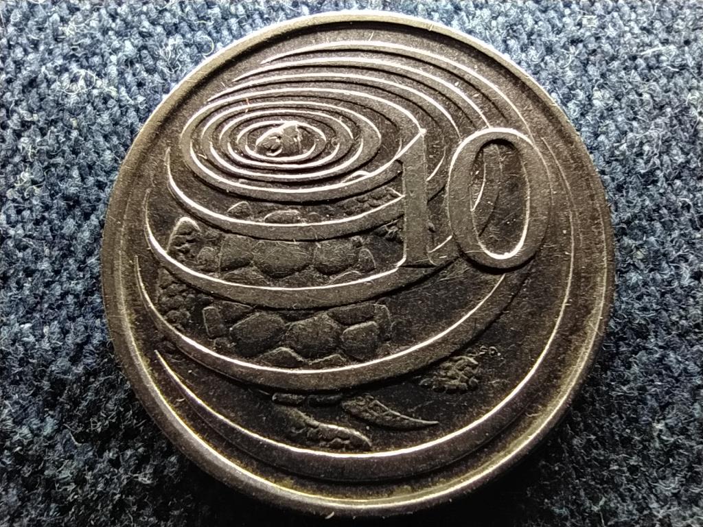Kajm&aacute;n-szigetek II. Erzs&eacute;bet (1952-) 10 cent