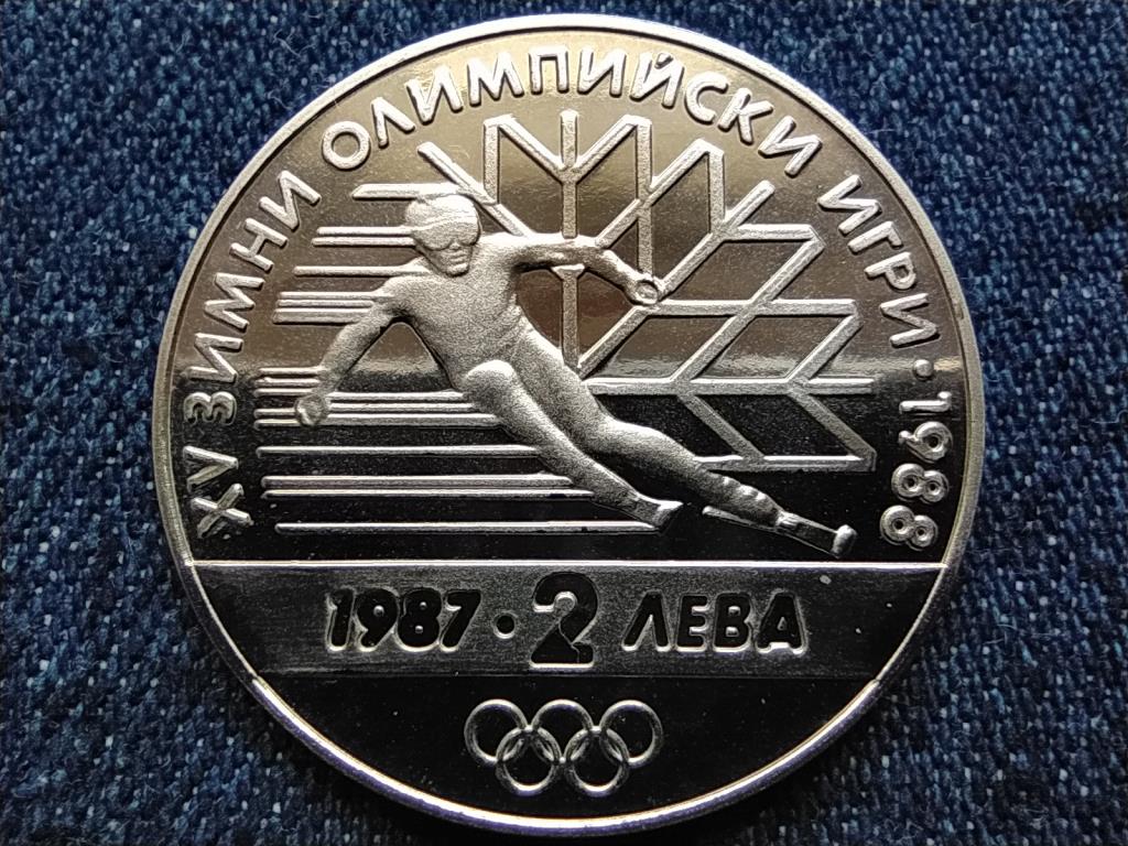 Bulg&aacute;ria 1988-as t&eacute;li olimpia S&iacute;elő 2 Leva