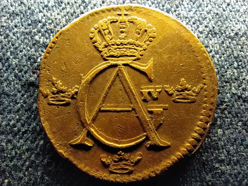 Sv&eacute;dorsz&aacute;g IV. Guszt&aacute;v Adolf (1792-1809) 1/4 Skilling