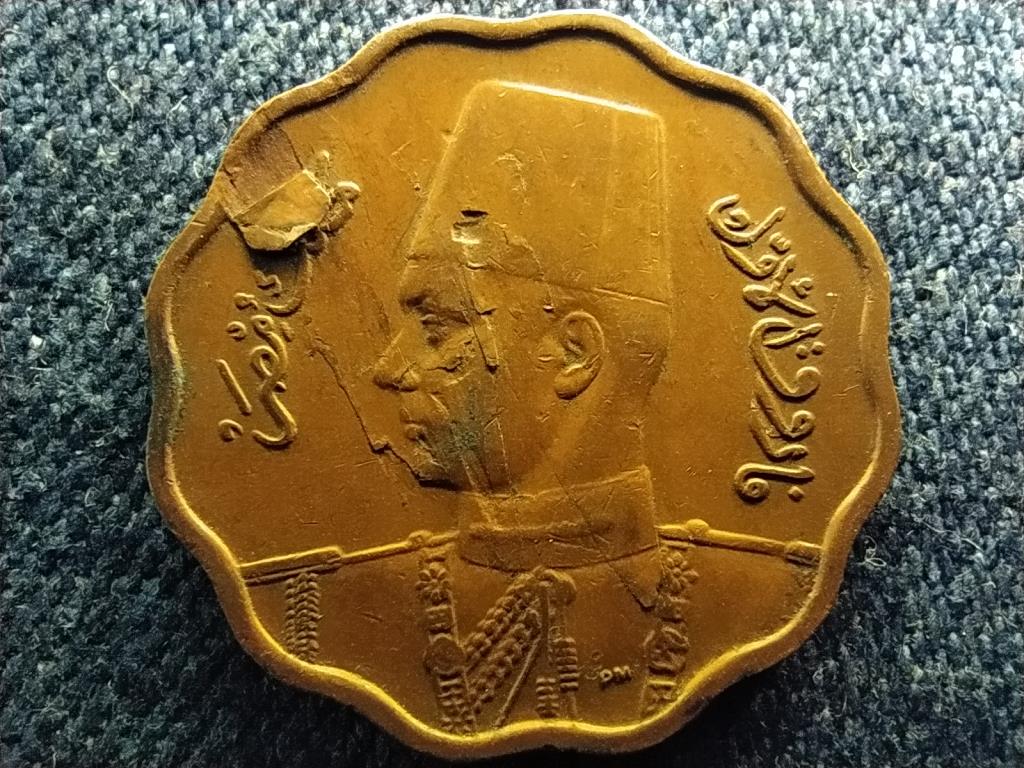 Egyiptom I. F&aacute;ruk (1936-1952) 10 millieme