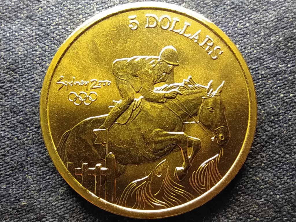 Ausztr&aacute;lia XXVII. Ny&aacute;ri Olimpia 2000 Sydney D&iacute;jugrat&aacute;s 5 Doll&aacute;r 