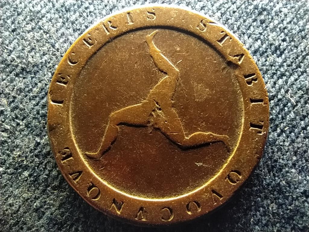 Man-sziget III. Gy&ouml;rgy (1760-1820) 1/2 penny